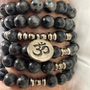 OM Mala Bracelet or Necklace